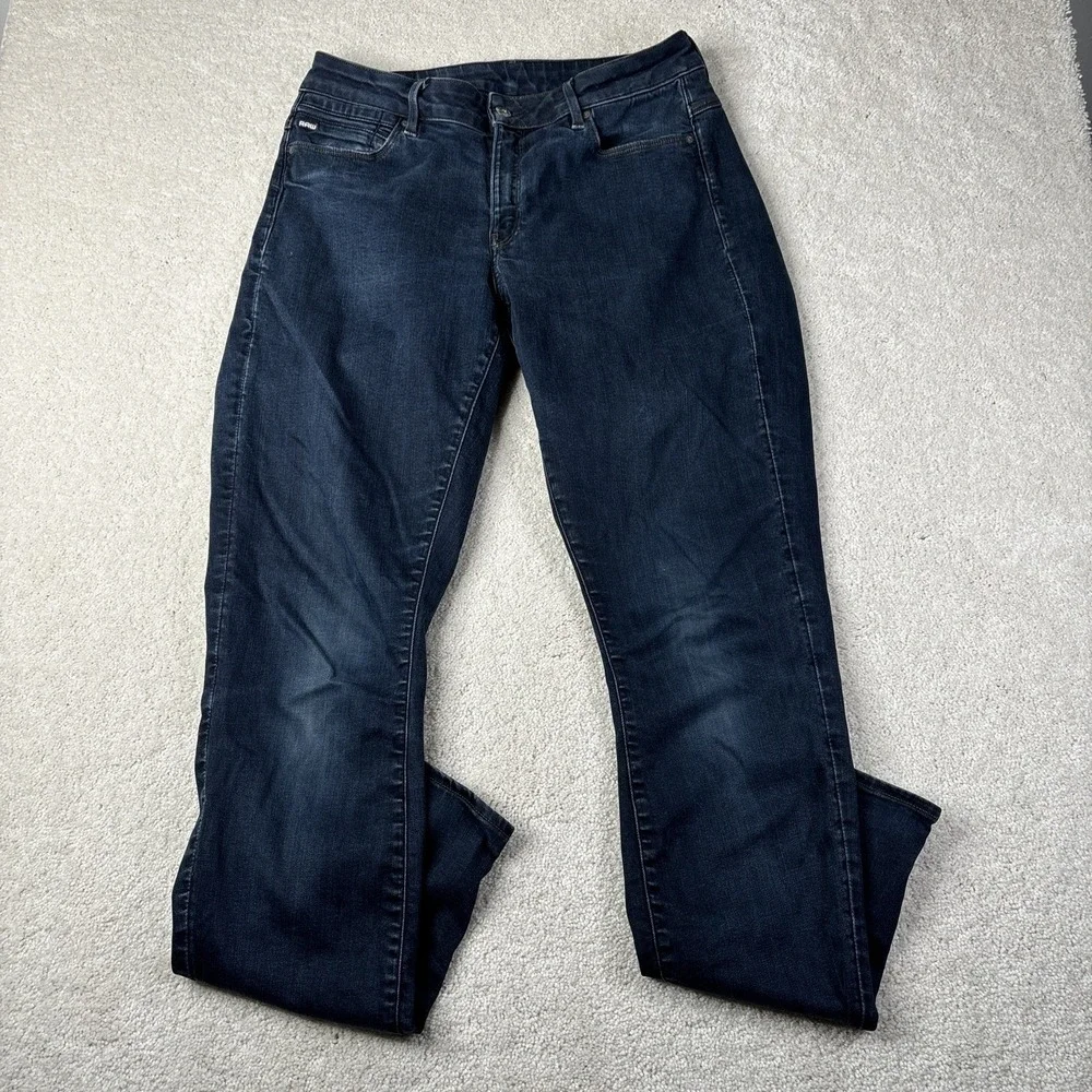 G Star Raw Jeans Women's 33x34 Shape High Super Skinny Denim Pockets‎ Sculpting